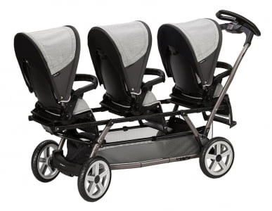 peg perego triplette stroller with steering wheel