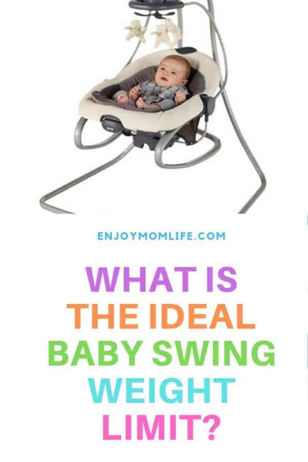 What is the ideal baby swing weight/age limit?Baby swings are awesome baby gears. They make baby soothing a little bearable. baby gear|baby products|baby swing|baby rocker|automatic rocker|parenting|mom life 
