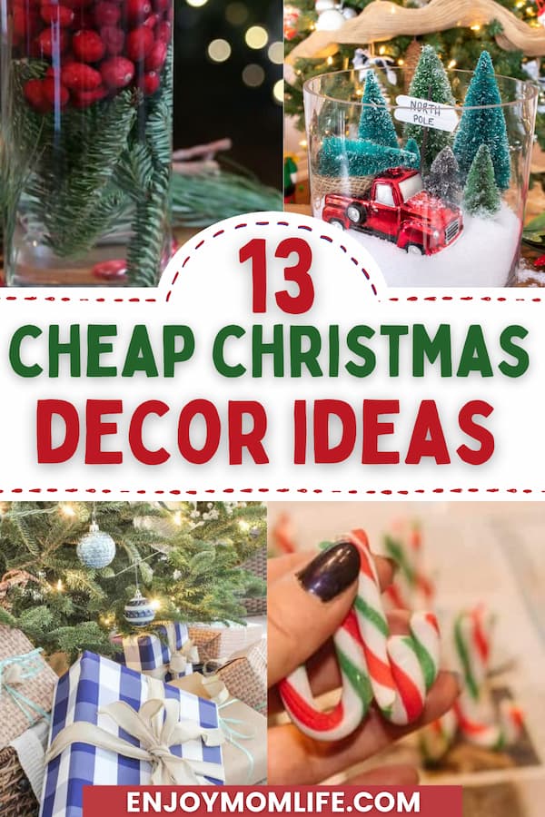 cheap christmas decor ideas